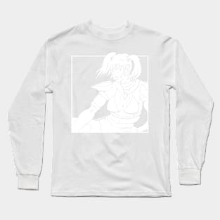 Space Warrior Girl Long Sleeve T-Shirt